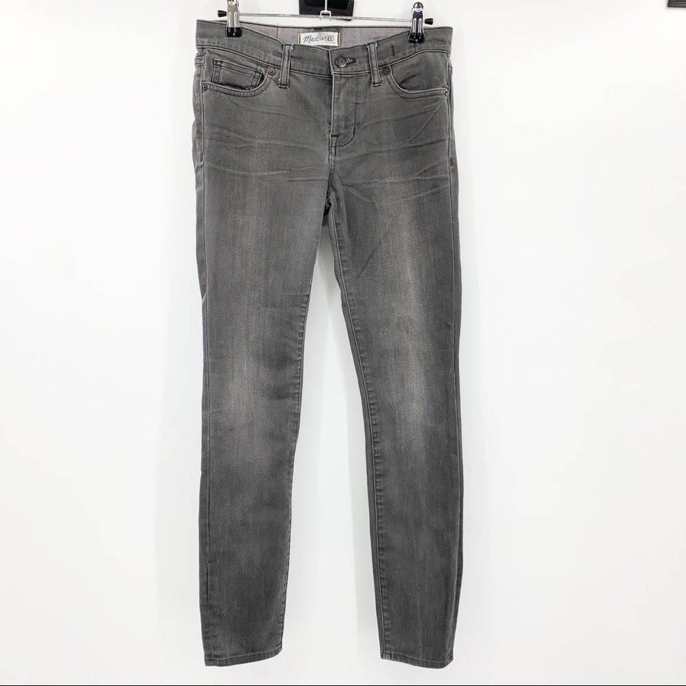 Madewell Skinny Skinny Gray Denim‎ Sz 26